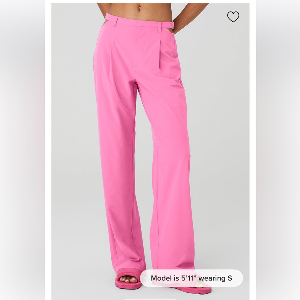 Alo Yoga Mid Rise Showdown Trouser